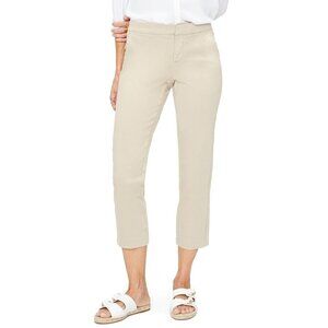 New Nydj sz 00 Everyday Ankle Trouser Pants Womens Beige NWT
